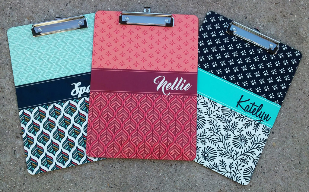 Personalized clipboards
