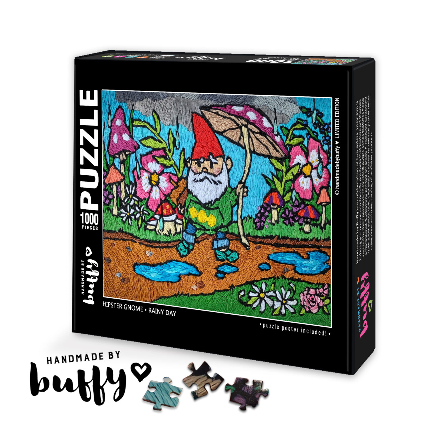 Hipster Gnome - Rainy Day