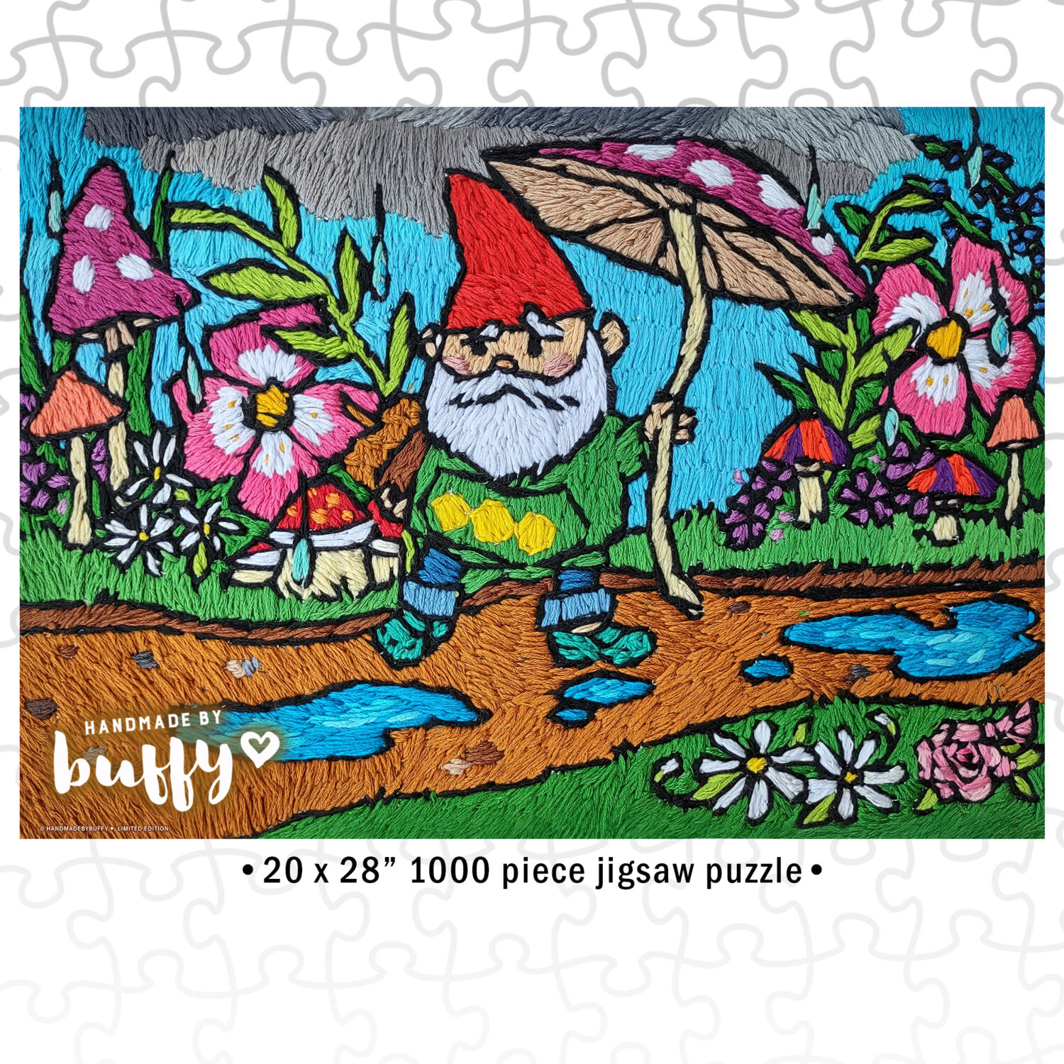 Hipster Gnome - Rainy Day